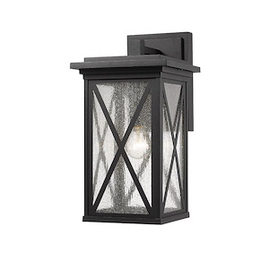 Senghennydd Place - 1 Light Outdoor Wall Mount in Tuscan Style - 9.5 Inches Wide by 18.25 Inches High - 1258529
