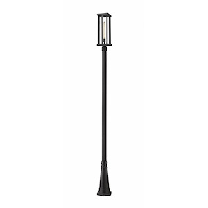 Piggott Grove - 1 Light Outdoor Post Mount Lantern in Industrial Style - 10 Inches Wide by 114 Inches High - 1259276