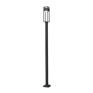 Green Parc - 14W 1 LED Outdoor Post Mount Lantern in Metropolitan Style - 9.25 Inches Wide by 119.75 Inches High - 1256960
