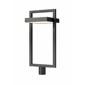 Furlong Street - 27W 1 LED Outdoor Post Mount Lantern in Contemporary Style - 11.75 Inches Wide by 30.5 Inches High