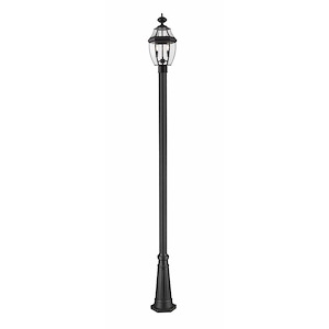 Salisbury Passage - 2 Light Outdoor Post Mount Lantern in Tuscan Style - 10 Inches Wide by 112.25 Inches High - 1262010