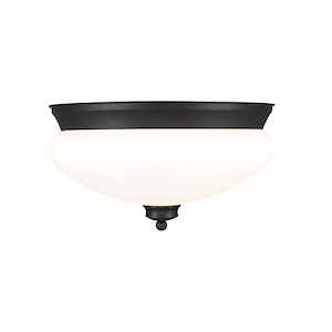 Uplands Grange - 2 Light Flush Mount in Traditional Style - 13 Inches Wide by 7.5 Inches High - 1259980