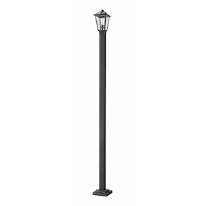 Keats Cloisters - 1 Light Outdoor Post Mount Lantern in Traditional Style - 9.75 Inches Wide by 110 Inches High - 1261790