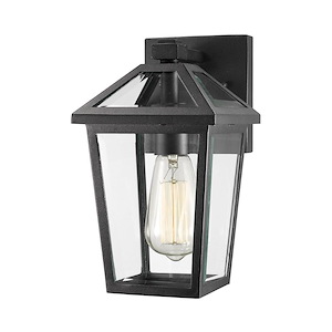 Keats Cloisters - 1 Light Outdoor Wall Sconce In Transitional Style-10.75 Inches Tall and 7 Inches Wide
