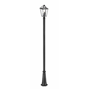 Keats Cloisters - 3 Light Outdoor Post Mount Lantern in Traditional Style - 10 Inches Wide by 114.25 Inches High - 1260616