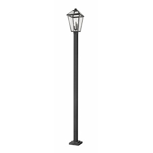 Keats Cloisters - 3 Light Outdoor Post Mount Lantern in Traditional Style - 12.25 Inches Wide by 117.75 Inches High - 1258432