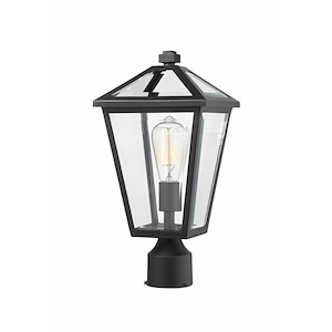 Keats Cloisters - 1 Light Outdoor Post Mount Light In Transitional Style-16.5 Inches Tall and 8.25 Inches Wide - 1261969