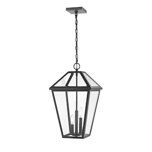 Keats Cloisters - 3 Light Outdoor Chain Mount Lantern in Traditional Style - 12.25 Inches Wide by 21.5 Inches High - 1262850