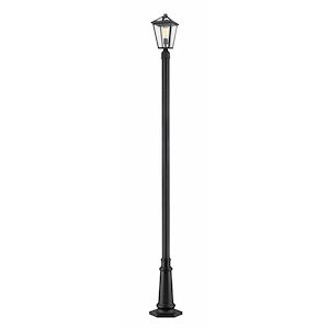 Keats Cloisters - 1 Light Outdoor Post Mount Light In Transitional Style-110 Inches Tall and 13 Inches Wide - 1258178