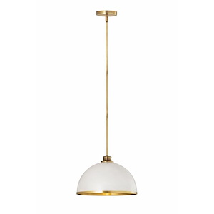 Glendale Bank - 1 Light Pendant In Transitional Style-9 Inches Tall and 14 Inches Wide - 1261387