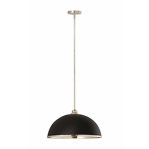 Glendale Bank - 1 Light Pendant In Transitional Style-10 Inches Tall and 20 Inches Wide - 1260148