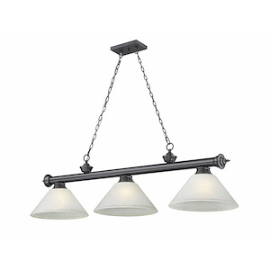 Frodingham South Road - 3 Light Billiard In Traditional and Classical Style-18.75 Inches Tall and 14 Inches Wide - 1261639