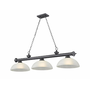 Frodingham South Road - 3 Light Billiard In Traditional and Classical Style-18.75 Inches Tall and 14 Inches Wide - 1262400
