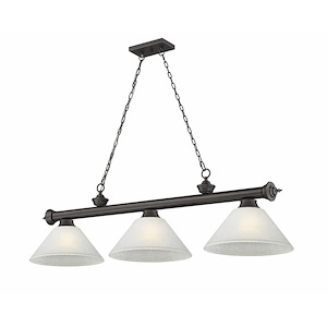 Frodingham South Road - 3 Light Billiard In Traditional and Classical Style-18.75 Inches Tall and 14 Inches Wide - 1261097