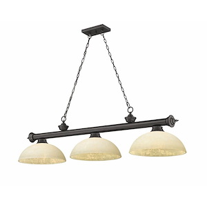 Frodingham South Road - 3 Light Billiard In Traditional and Classical Style-18.75 Inches Tall and 14 Inches Wide - 1259269