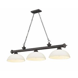 Frodingham South Road - 3 Light Billiard In Traditional and Classical Style-18.75 Inches Tall and 14 Inches Wide - 1259356
