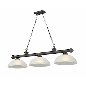 Frodingham South Road - 3 Light Billiard In Traditional and Classical Style-18.75 Inches Tall and 14 Inches Wide - 1257541