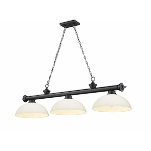 Frodingham South Road - 3 Light Billiard In Traditional and Classical Style-18.75 Inches Tall and 14 Inches Wide - 1260272