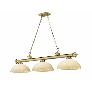 Frodingham South Road - 3 Light Billiard In Traditional and Classical Style-18.75 Inches Tall and 14 Inches Wide - 1258920