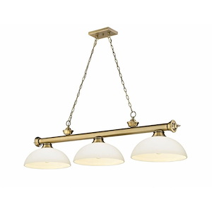 Frodingham South Road - 3 Light Billiard In Traditional and Classical Style-18.75 Inches Tall and 14 Inches Wide - 1261470