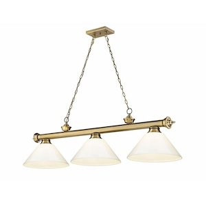 Frodingham South Road - 3 Light Billiard In Traditional and Classical Style-18.75 Inches Tall and 14 Inches Wide - 1260885