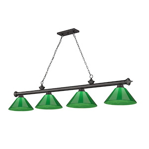 Frodingham South Road - 4 Light Billiard In Traditional and Classical Style-18.75 Inches Tall and 14 Inches Wide - 1256911