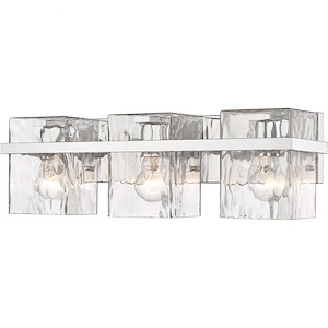 Sandhurst Causeway - 3 Light Vanity Light Fixture In Traditional Style-7 Inches Tall and 22.25 Inches Wide - 1260105