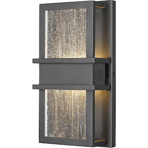 Fenton Drove - 16W 2 LED Outdoor Wall Sconce In Transitional Style-12 Inches Tall and 6.25 Inches Wide - 1257775