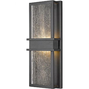 Fenton Drove - 20W 2 LED Outdoor Wall Sconce In Transitional Style-18 Inches Tall and 7 Inches Wide - 1258896