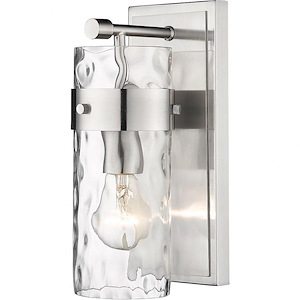 Edith Acres - 1 Light Vanity Light Fixture In Transitional Style-11.25 Inches Tall and 4.75 Inches Wide - 1258413