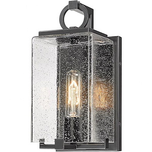 Longlands Row - 1 Light Outdoor Wall Sconce In Contemporary Style-12.75 Inches Tall and 5.75 Inches Wide - 1259441