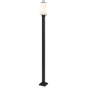 Longlands Row - 2 Light Outdoor Post Mount In Contemporary Style-114 Inches Tall and 9.25 Inches Wide - 1258041