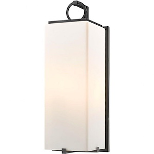Longlands Row - 3 Light Outdoor Wall Sconce In Contemporary Style-24.75 Inches Tall and 8 Inches Wide - 1262101