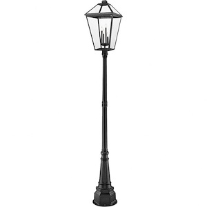 Keats Cloisters - 4 Light Outdoor Post Mount In Transitional Style-116.75 Inches Tall and 19.5 Inches Wide - 1258227