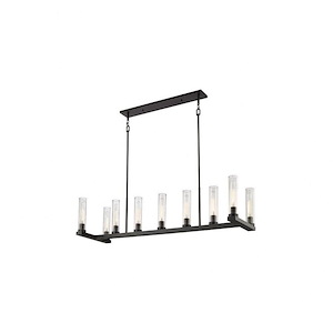 Quebec West - 9 Light Chandelier In Transitional Style-13.25 Inches Tall and 16 Inches Wide - 1260101