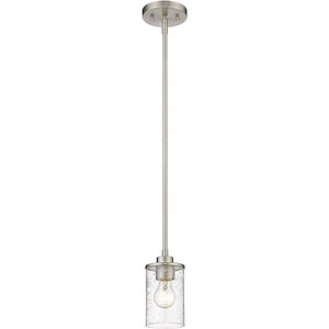 Beaufort Las - 1 Light Mini Pendant In Transitional Style-7.75 Inches Tall and 5.25 Inches Wide - 1258072