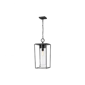 Mantus Road - 1 Light Outdoor Chain Mount Hanging Lantern In Outdoor Style-23 Inches Tall and 10 Inches Wide