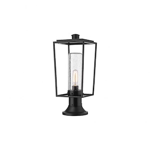 Mantus Road - 1 Light Outdoor Pier Mounted Fixture In Outdoor Style-19.5 Inches Tall and 8 Inches Wide - 1258081
