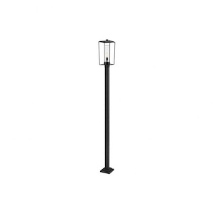 Mantus Road - 1 Light Outdoor Post Mounted Fixture In Outdoor Style-116.25 Inches Tall and 10 Inches Wide