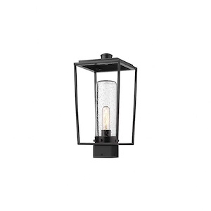 Mantus Road - 1 Light Outdoor Post Mounted Fixture In Outdoor Style-17.25 Inches Tall and 8 Inches Wide