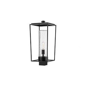 Mantus Road - 1 Light Outdoor Post Mounted Fixture In Outdoor Style-22.25 Inches Tall and 10 Inches Wide - 1262694