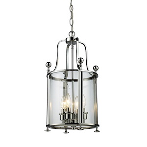 Brock Highway - 4 Light Pendant in Gothic Style - 11.5 Inches Wide by 21.63 Inches High - 1260747