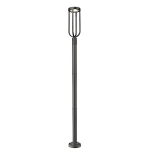 Monument Hollow - 16W 1 LED Outdoor Post Mount In Industrial Style-97.25 Inches Tall and 9 Inches Wide - 1327554