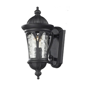 Arlington View - 1 Light Outdoor Wall Mount in Gothic Style - 6.5 Inches Wide by 14 Inches High