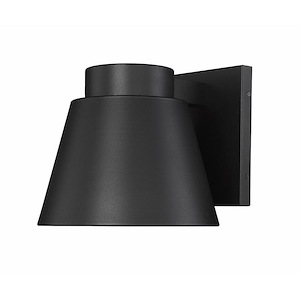 Stanecastle Road - 18W 1 LED Outdoor Wall Sconce In Modern Style-11 Inches Tall and 12 Inches Wide