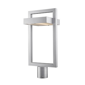 Furlong Street - 12W 1 LED Outdoor Post Mount Lantern in Contemporary Style - 10.5 Inches Wide by 21.63 Inches High - 1261580