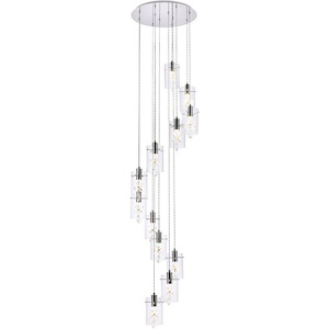 Aller Place - 22 Inch 720W 12 LED Pendant