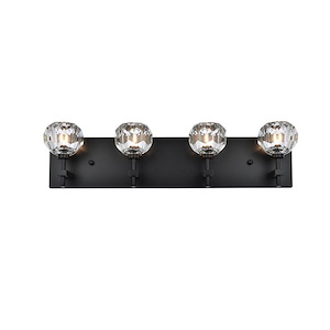 Roman Grove - 4 Light Wall Sconce In Modern Style-6 Inches Tall and 25 Inches Wide