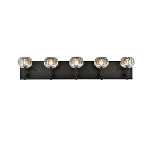 Roman Grove - 5 Light Wall Sconce In Modern Style-6 Inches Tall and 32 Inches Wide