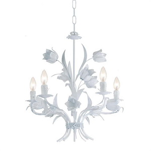Southport - Five Light Mini Chandelier in Traditional and Contemporary Style - 20 Inches Wide by 22 Inches High